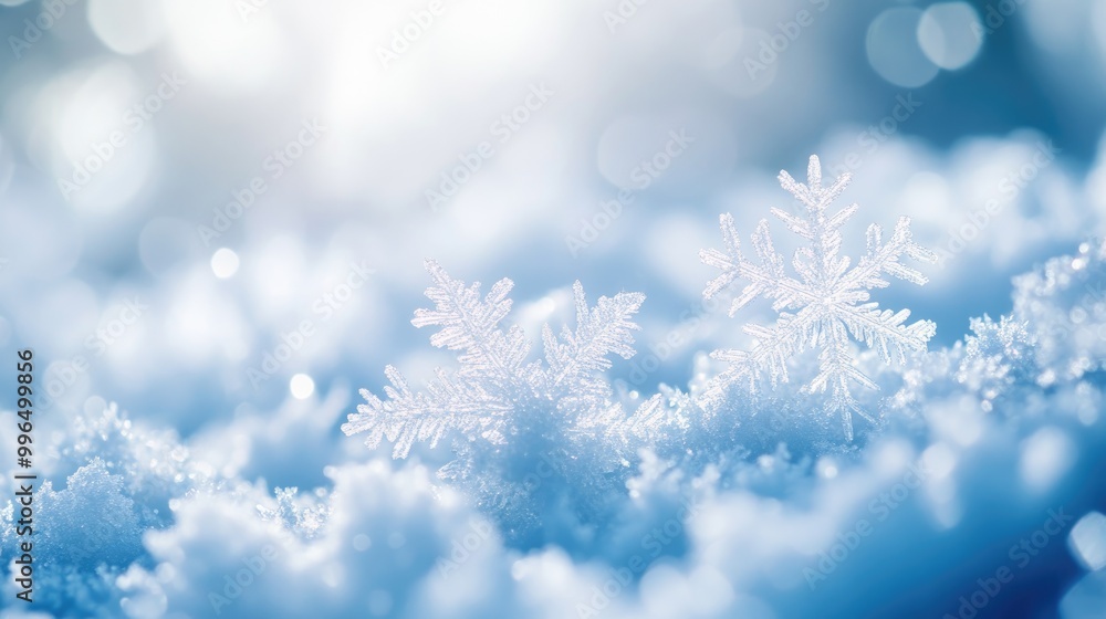 Blurred winter snow backdrop featuring abstract ice frost and hoarfrost crystals Macro view of snowflakes creates a dreamy out of focus winter atmosphere Ideal for frozen themed designs Blurred winter snow backdrop featuring abstract ice frost and hoarfrost crystals Macro view of snowflakes creates a dreamy out of focus winter atmosphere Ideal for frozen themed designs