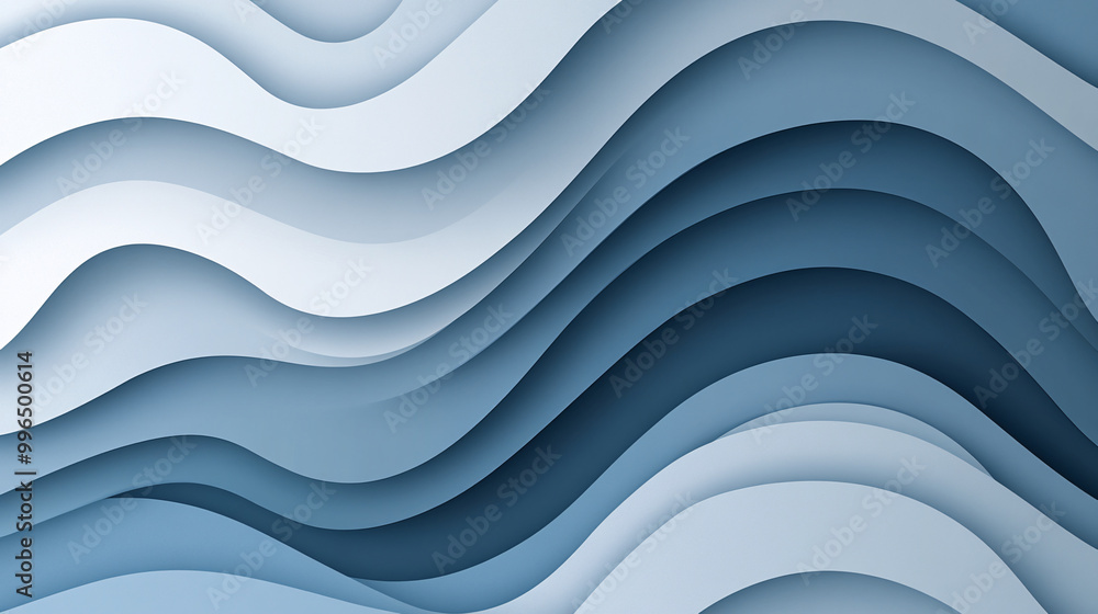Abstract Blue Wave Background Abstract Blue Wave Background