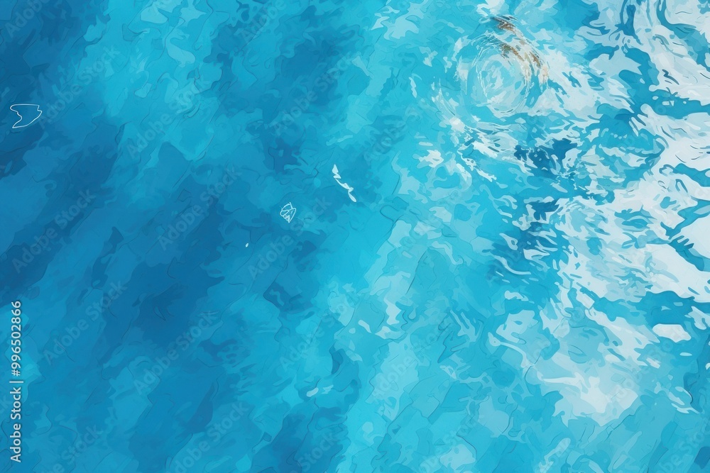 Obraz premium Turquoise outdoors ocean water.