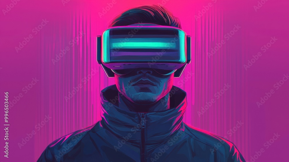 Corporate visionary, virtual reality business tools, holographic strategy presentation Corporate visionary, virtual reality business tools, holographic strategy presentation