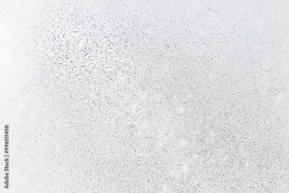 Water drops on white background, water drops pattern background Water drops on white background, water drops pattern background
