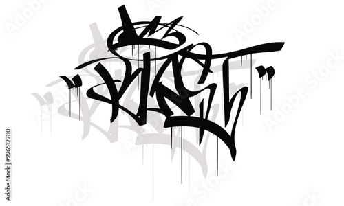 BLAST graffiti tag style design