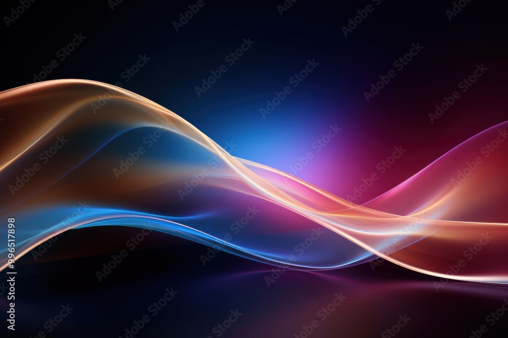 Fototapeta premium Abstract futuristic background light backgrounds glowing.