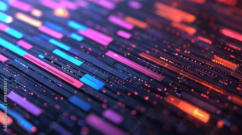 Obraz premium electronic circuit board