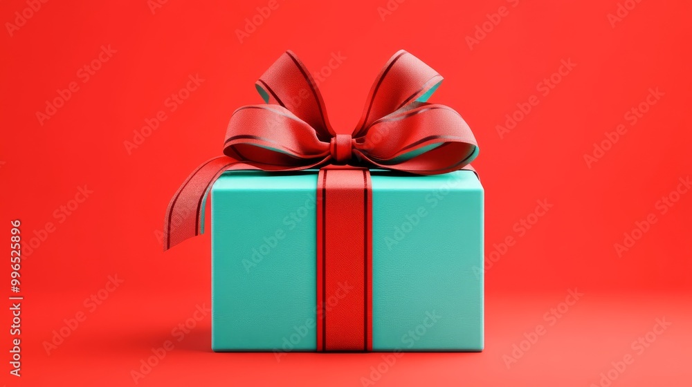 The top view of a blue present box with blue ribbon and bow is isolated on a blue background with shadow minimal concept 3D rendering. The top view of a blue present box with blue ribbon and bow is isolated on a blue background with shadow minimal concept 3D rendering.