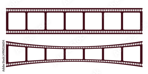 Film strip frame Vector illustration 