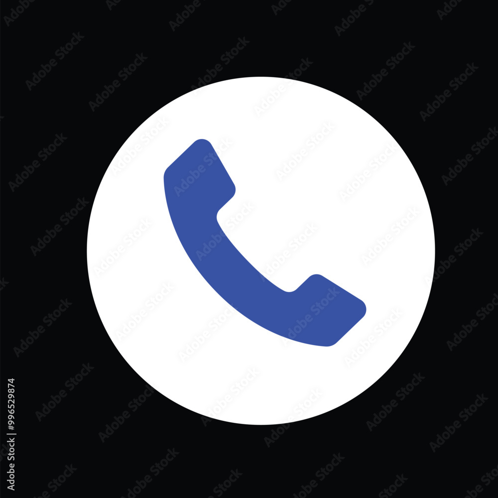 Modern Phone Call Icon Modern Phone Call Icon
