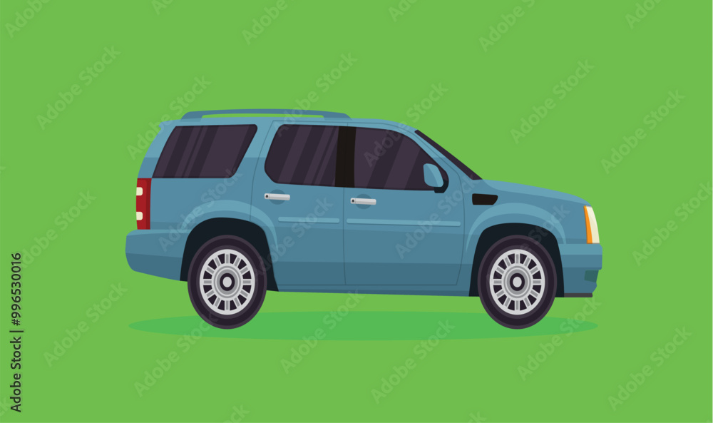 Eco-Friendly Car Icon on Vibrant Green Background Eco-Friendly Car Icon on Vibrant Green Background