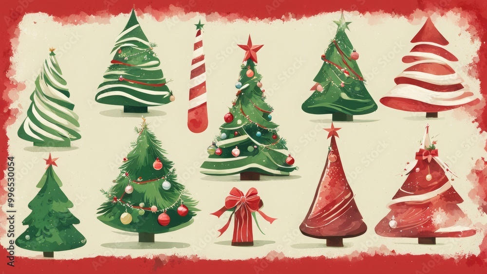 christmas tree set christmas tree set