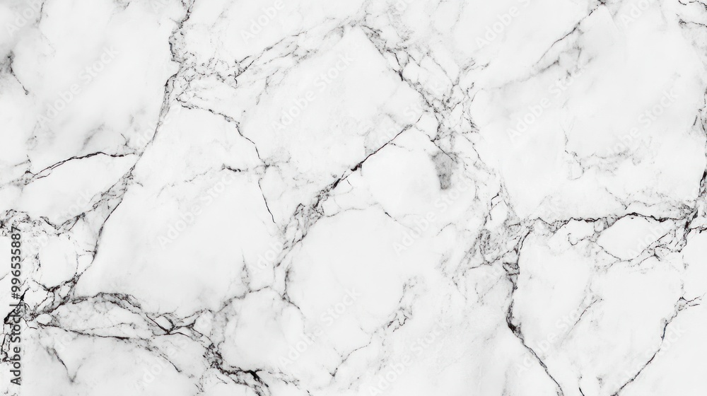 Elegant white marble texture with dark veining, perfect for backgrounds and design elements. Elegant white marble texture with dark veining, perfect for backgrounds and design elements.