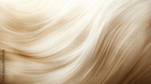 Smooth and flowing texture of blonde hair, showcasing vibrant light and shades for a soft and elegant look.