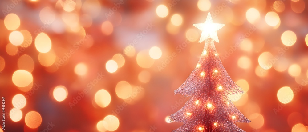 Sparkling Christmas Tree with Lights and Star Sparkling Christmas Tree with Lights and Star