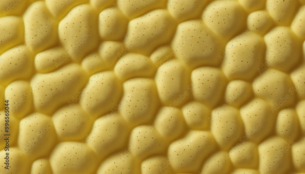 Textured yellow foam surface with irregular bubble patterns for abstract design concept, spongy foam texture background Textured yellow foam surface with irregular bubble patterns for abstract design concept, spongy foam texture background
