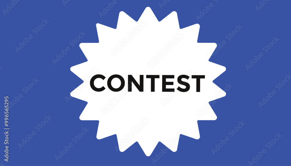 Contest button web banner templates. Vector Illustration
Contest button web banner templates. Vector Illustration