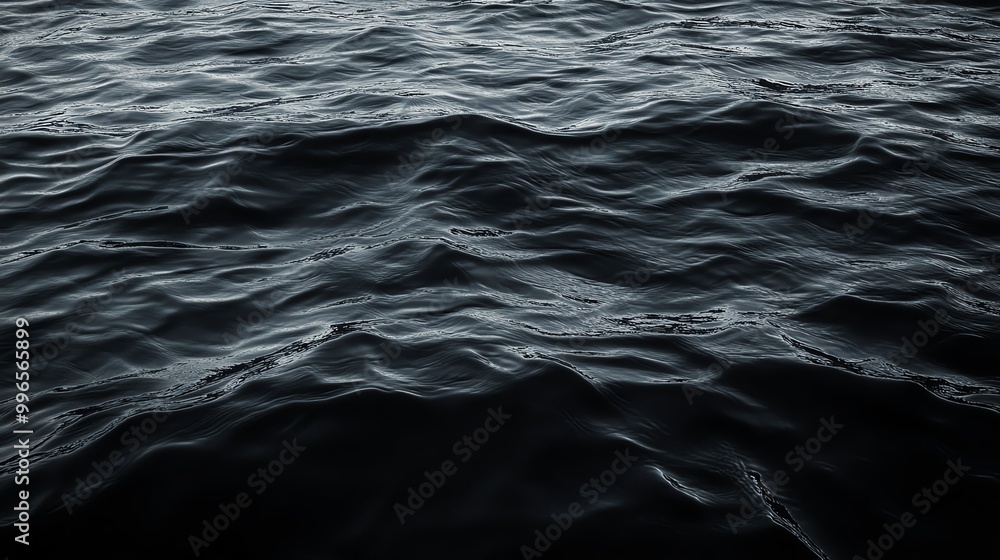 Close-up view of dark water with subtle waves, creating a serene and calm atmosphere perfect for nature-focused projects. Close-up view of dark water with subtle waves, creating a serene and calm atmosphere perfect for nature-focused projects.