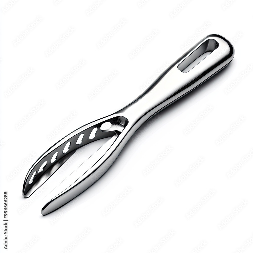 A sleek, modern stainless steel tool designed for efficient food handling and serving. Ideal for culinary enthusiasts. A sleek, modern stainless steel tool designed for efficient food handling and serving. Ideal for culinary enthusiasts.