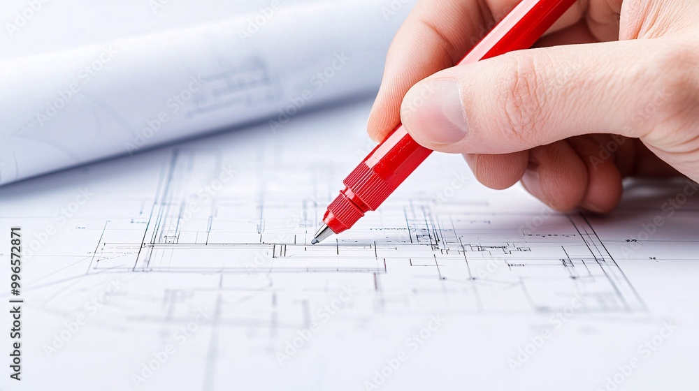 Focused Hand Guiding Through Detailed Engineering Blueprint - Architectural Planning and Project Overview for Structural Drawings Focused Hand Guiding Through Detailed Engineering Blueprint - Architectural Planning and Project Overview for Structural Drawings