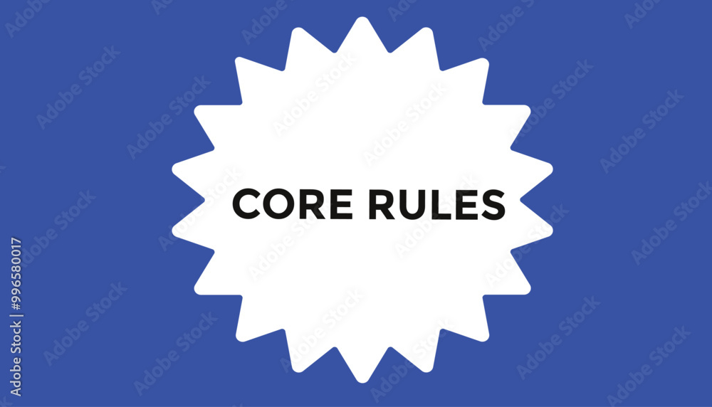 Core rules button web banner templates. Vector Illustration
Core rules button web banner templates. Vector Illustration