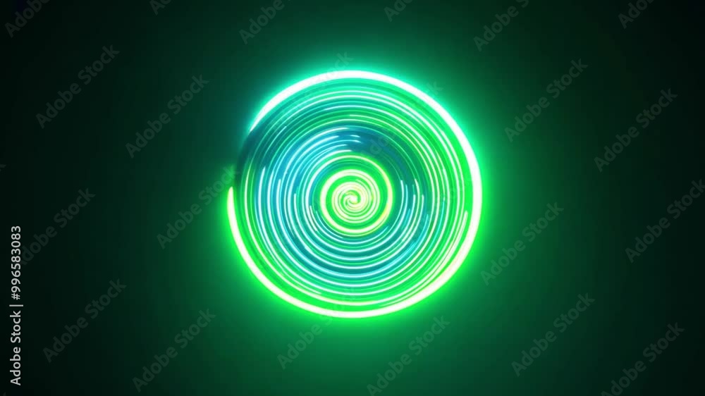Vibrant Blue Pink And Green Neon Light Swirl Vibrant Blue Pink And Green Neon Light Swirl