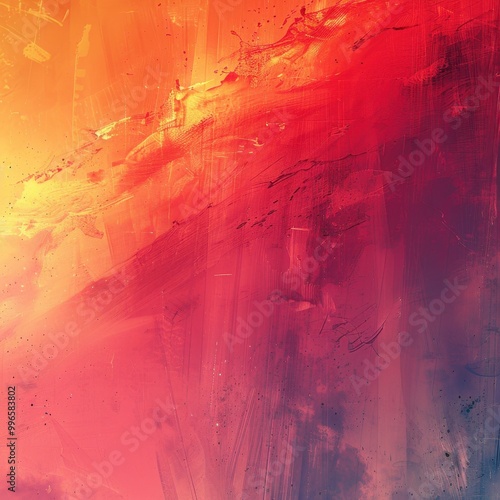 Color gradient background, abstract orange grain gradation texture, vector pink noise texture blur abstract background