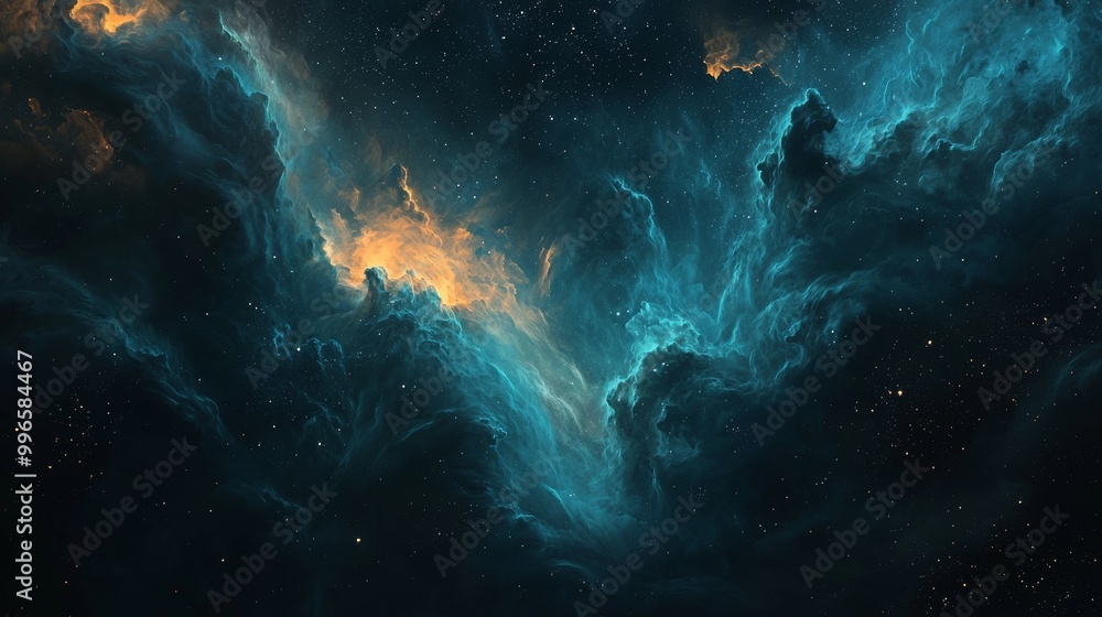 Witness the Stunning and Captivating Cosmic Clouds along with Twinkling Stars in the Vast Universe Witness the Stunning and Captivating Cosmic Clouds along with Twinkling Stars in the Vast Universe