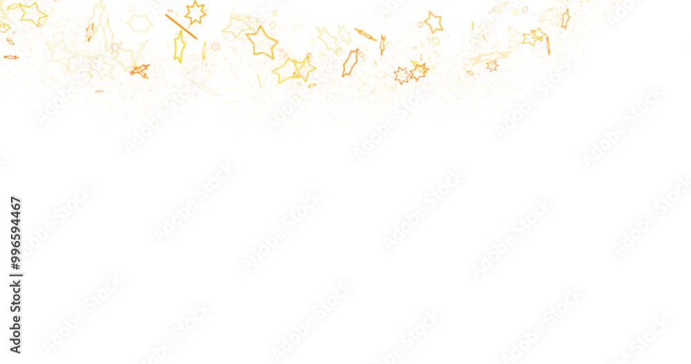 Cosmic Christmas Showers: Dynamic 3D Illustration of Descending Celestial Showers for the Holidays