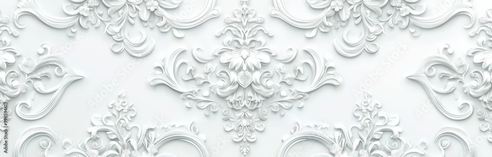An embossed ethnic design on a white background, in a boho style, with tribal ornaments representing the East, Asia, India, Mexico, Aztecs, Peru. An embossed ethnic design on a white background, in a boho style, with tribal ornaments representing the East, Asia, India, Mexico, Aztecs, Peru.