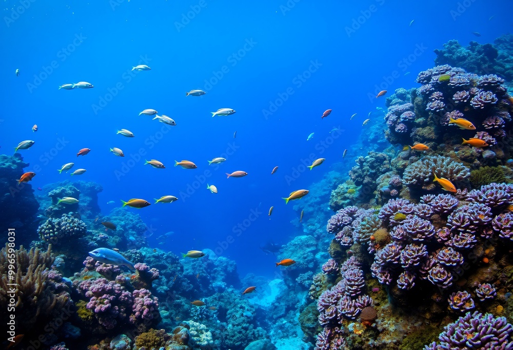 Fototapeta premium Underwater scene