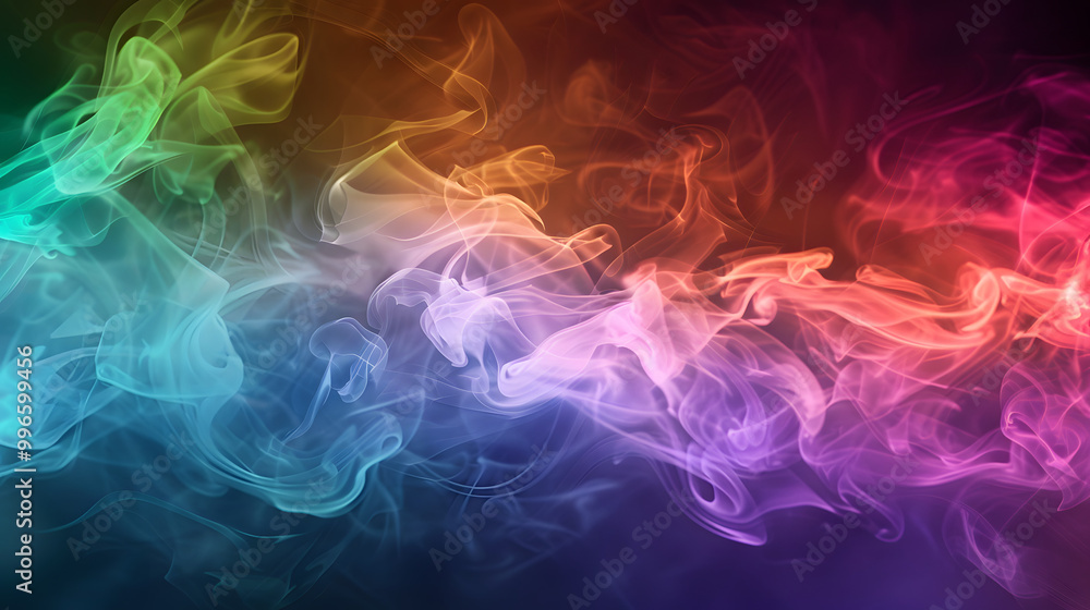 rainbow color smoke cloud background rainbow color smoke cloud background