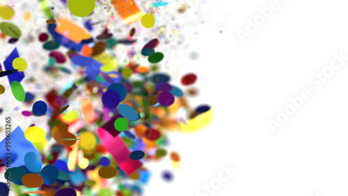 Abstract Colorful Shapes