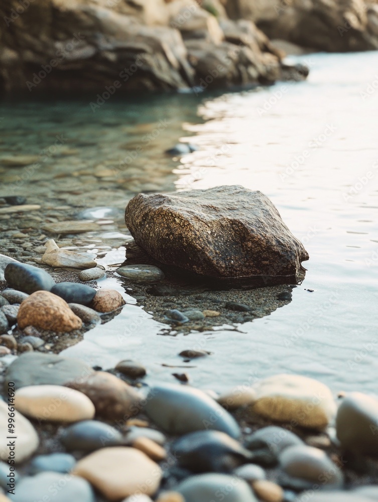 Obraz premium Serene Shoreline