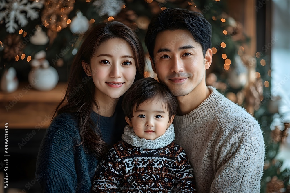 Joyful asian Family Portrait Winter Celebration Togetherness Smiles Cozy Setting Holiday Spirit Love Joyful asian Family Portrait Winter Celebration Togetherness Smiles Cozy Setting Holiday Spirit Love