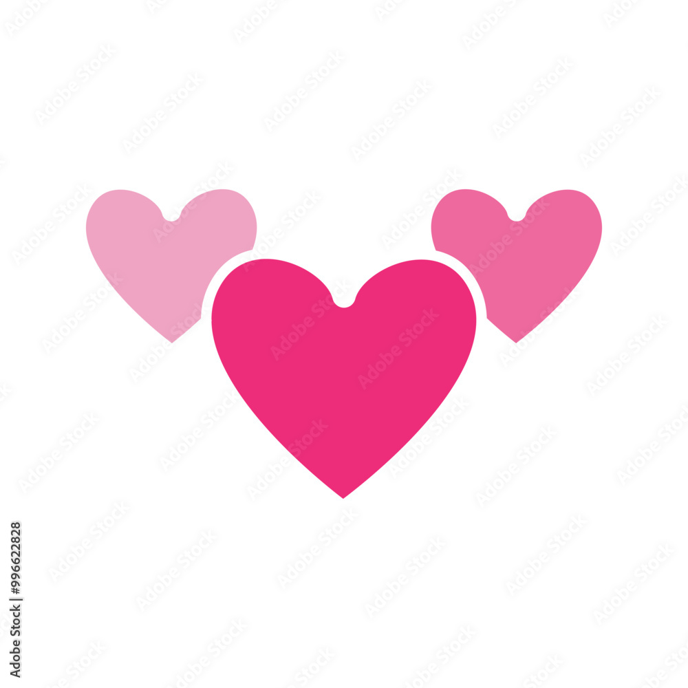 Love icon template Love icon template