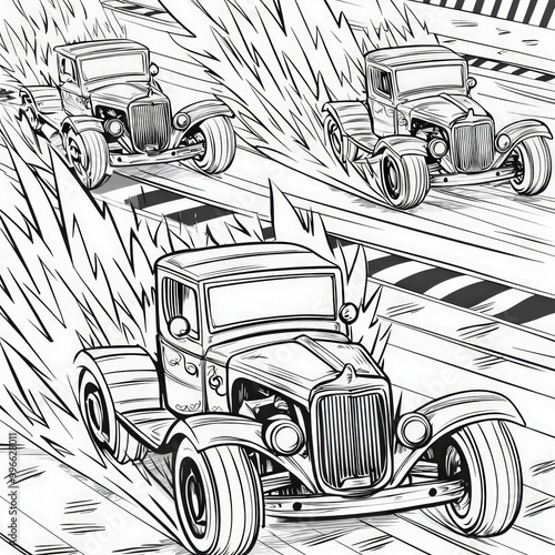 A fun race between differen...