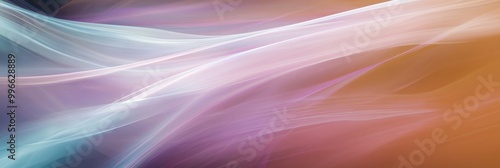 Abstract light streaks, soft pastel colors, diagonal motion blur, ethereal glow, dynamic energy, celestial swirls, iridescent hues, luminous aurora, cosmic rays, dreamy atmosphere, fluid textures, tra photo