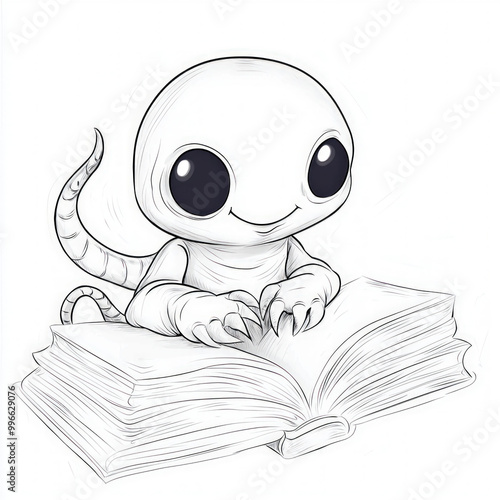 A magical creature coming o...