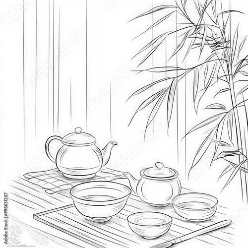 A traditional Japanese tea ...
