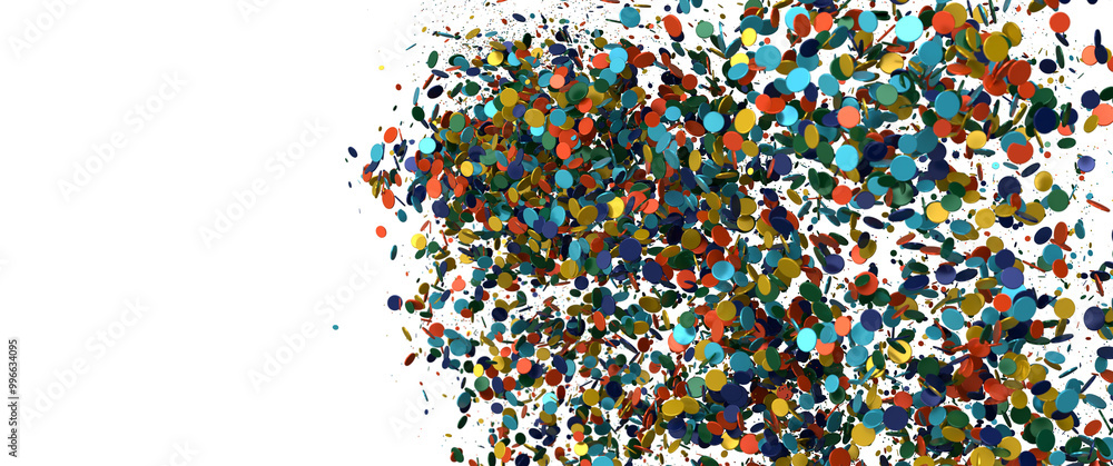 Colorful Confetti Explosion Colorful Confetti Explosion