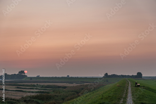 Der idyllische Ort Greetsiel an der Nordsee