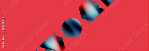 Fluid color geometric shapes abstract background. Vector Illustration For Wallpaper, Banner, Background, Card, Book Illustration, landing page