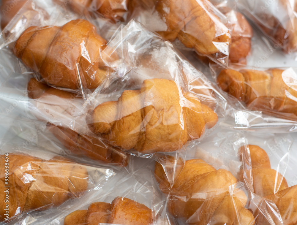 Freshly baked doughnuts packaged in transparent nylon for refreshment after a worship service in Church, Oyo, Nigeria on August 17, 2024. Freshly baked doughnuts packaged in transparent nylon for refreshment after a worship service in Church, Oyo, Nigeria on August 17, 2024.