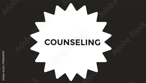 counseling button web banner templates. Vector Illustration 
