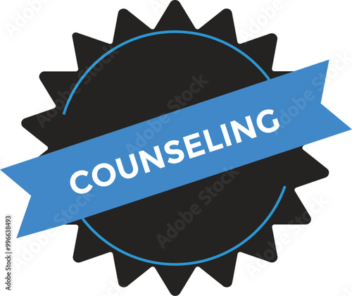 counseling button web banner templates. Vector Illustration 
