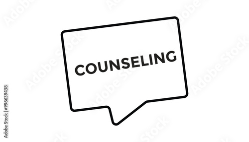 counseling button web banner templates. Vector Illustration 
