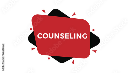 counseling button web banner templates. Vector Illustration 
