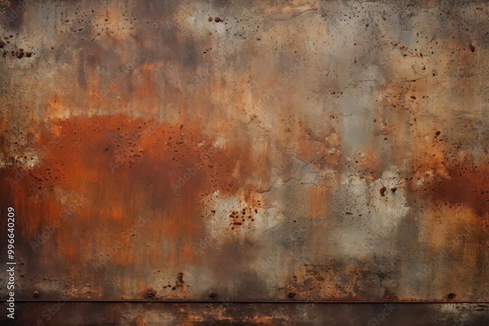 Fototapeta premium Old steel texture backgrounds rust deterioration.