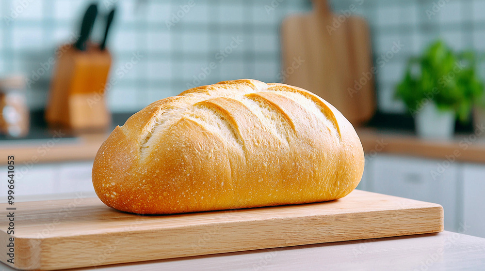 fresh bread cooling on a kitchen counter fresh bread cooling on a kitchen counter