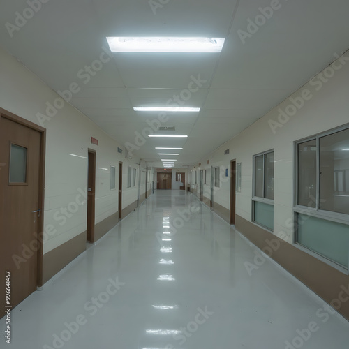 corridor of a hospital