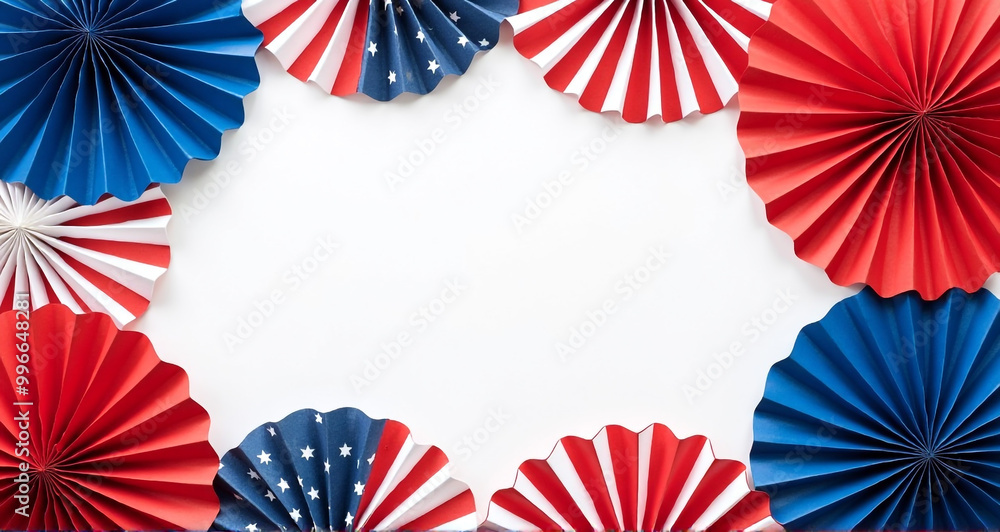 Obraz premium american flag background