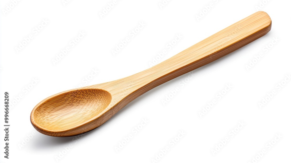 Elegant wooden spoon made from high-quality bamboo, perfect for cooking and serving in a rustic kitchen environment. Elegant wooden spoon made from high-quality bamboo, perfect for cooking and serving in a rustic kitchen environment.